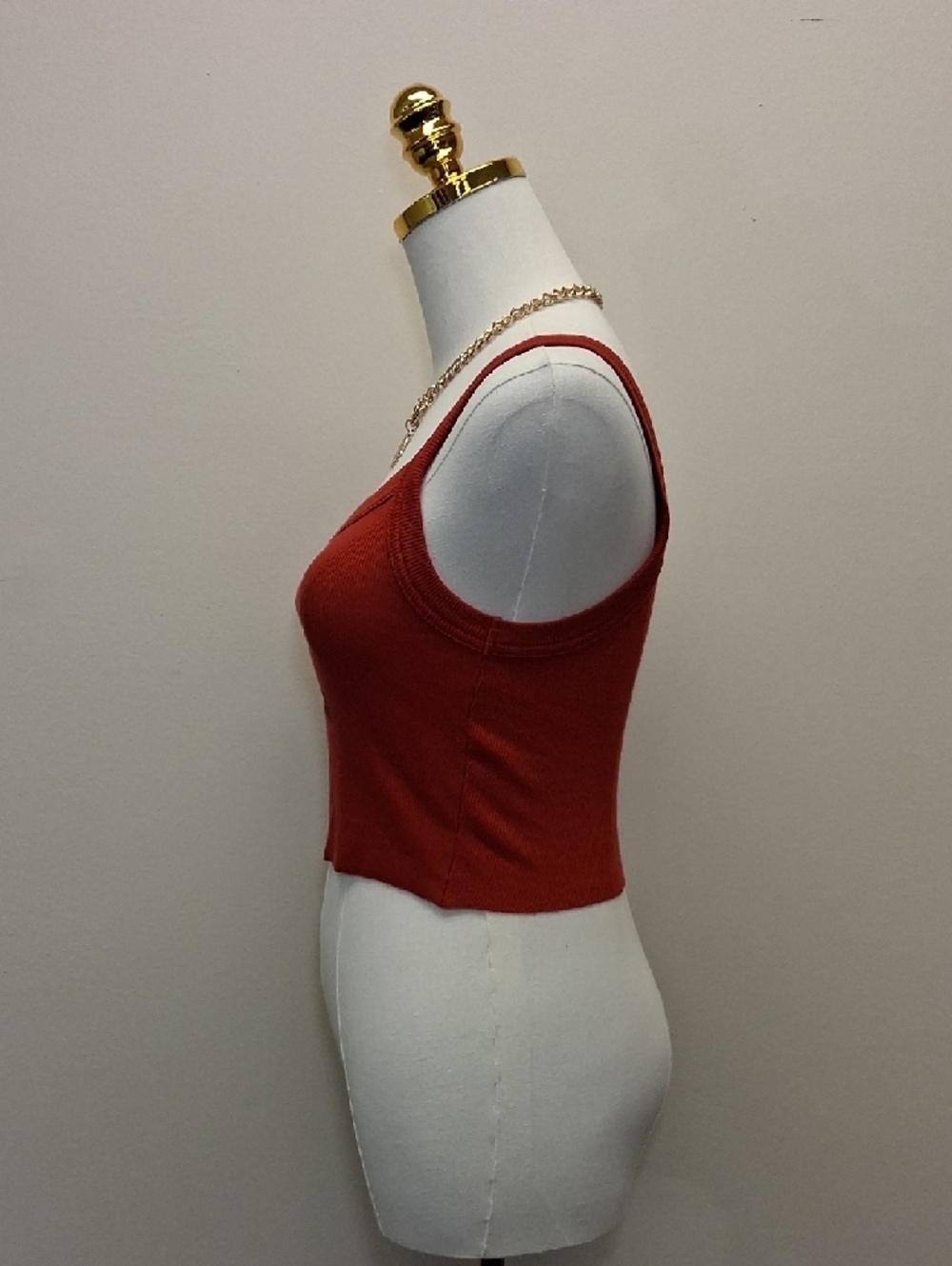 Budweiser Ribbed Crop Tank Top Size Small - Picture 2 of 10